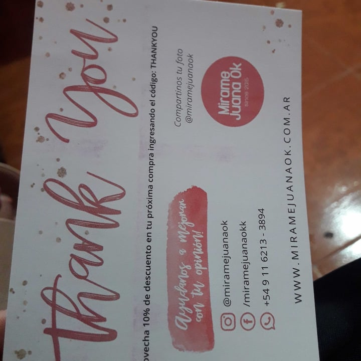 review photo of Mirame Juana ok Camille shared by @marievegan on 20 Jan 2022 - review
