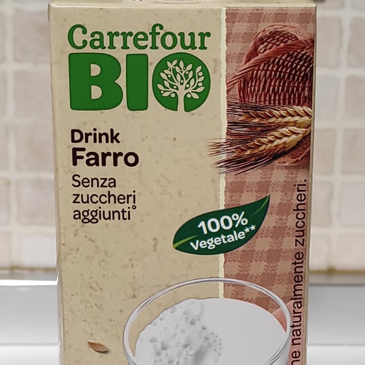 photo of Carrefour Bio Drink Farro shared by @niklabelloli1 on  16 Nov 2022 - review