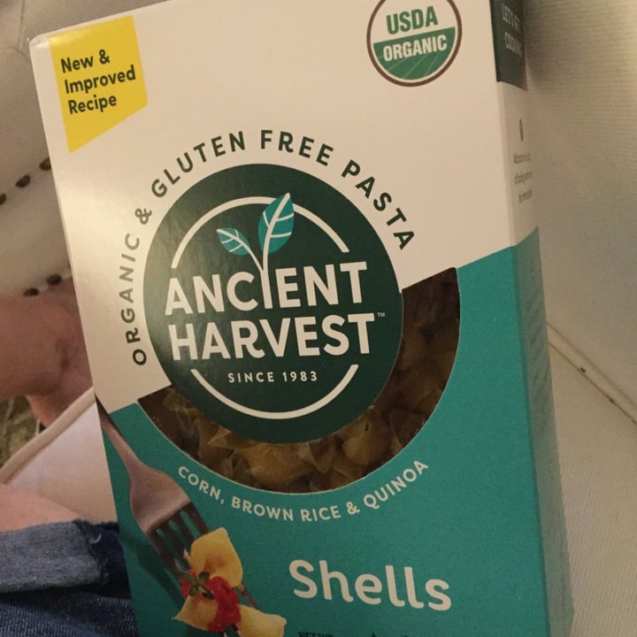 photo of Ancient Harvest Ancient Harvest Gluten Free Shells shared by @vgnorgngrl on  08 Sep 2020 - review