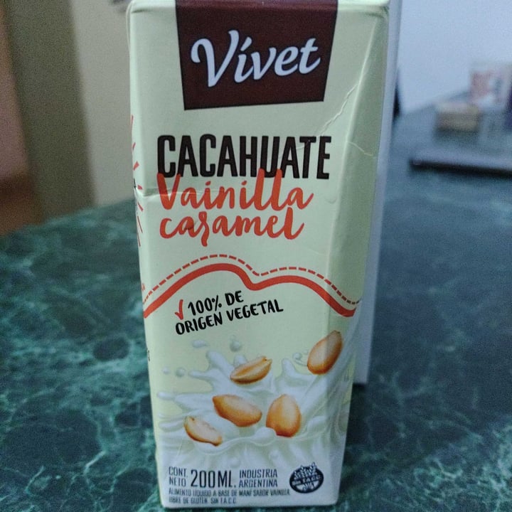 photo of Vívet Leche de Cacahuate sabor Vainilla Caramel shared by @flor0602 on  17 Mar 2021 - review
