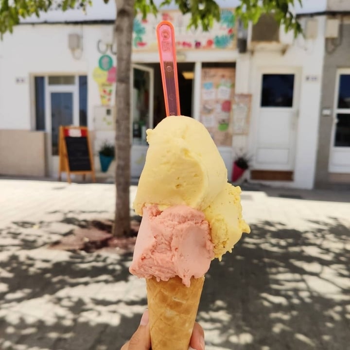 review photo of La Nativa Gelato strawberry, mango and passion fruit shared by @ellacora on 02 Jul 2021 - review