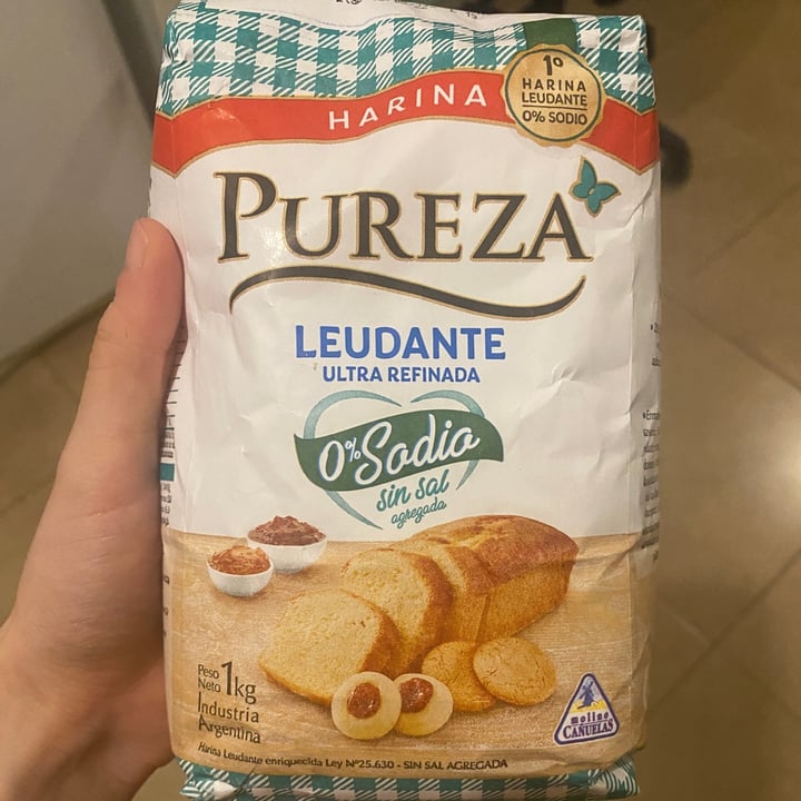 photo of Pureza Harina Leudante Ultra Refinada 0% Sodio shared by @veganiciousbab on  04 Sep 2022 - review