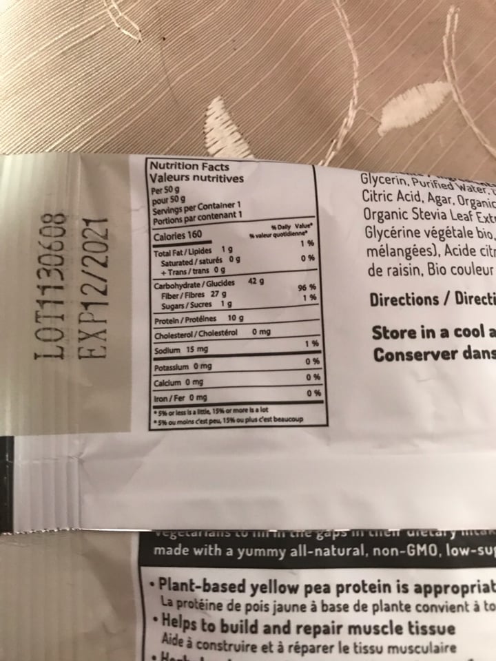 review photo of HerbaLand Vegan Protein Gummies Fantastic Fruit shared by @mia23 on 29 Dec 2019 - review