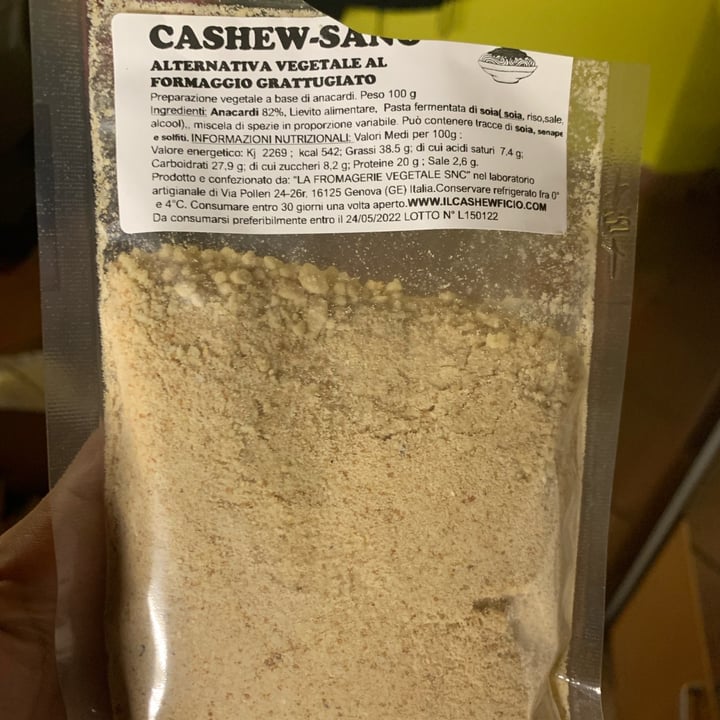 photo of Il CashewFicio CashewSano shared by @neydal on  03 Feb 2022 - review