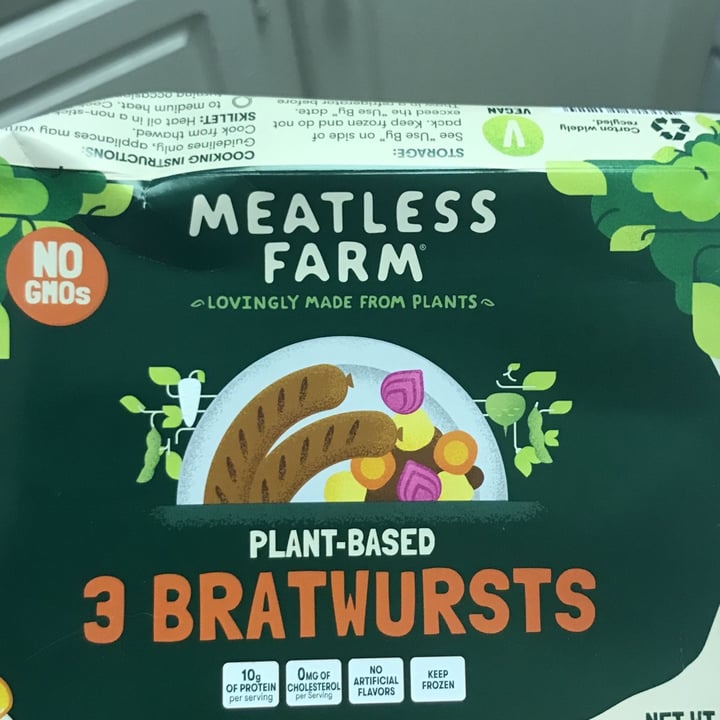 review photo of Meatless Farm 3 Bratwürste original shared by @greengoddess83 on 22 Feb 2022 - review