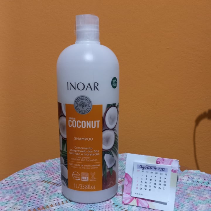 photo of Inoar Coconut Shampoo shared by @petflor1984 on  09 Aug 2022 - review