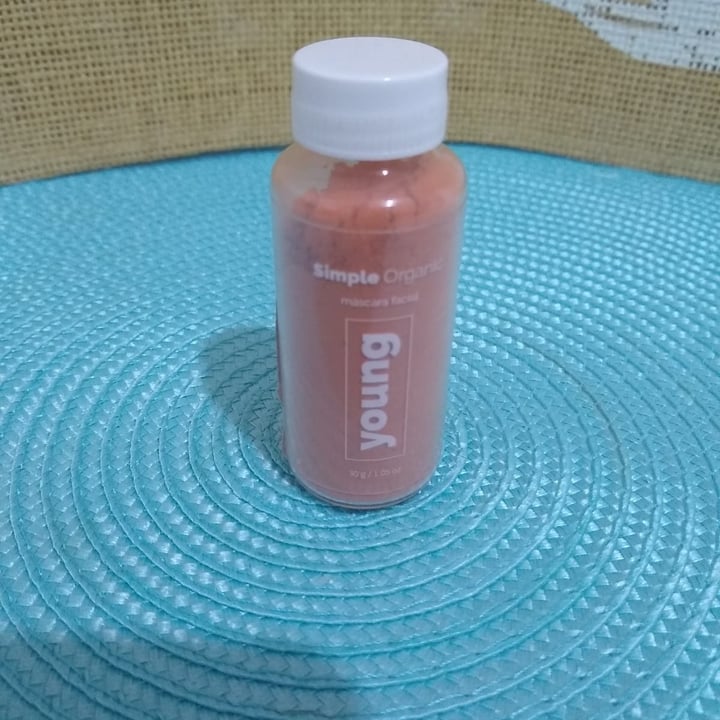 review photo of Simple Organic Máscara Facial Young shared by @nicespa on 11 May 2022 - review