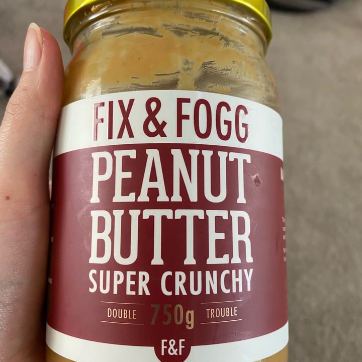 photo of Fix & Fogg Super Crunchy Peanut Butter shared by @veganfoodienz on  05 Oct 2021 - review