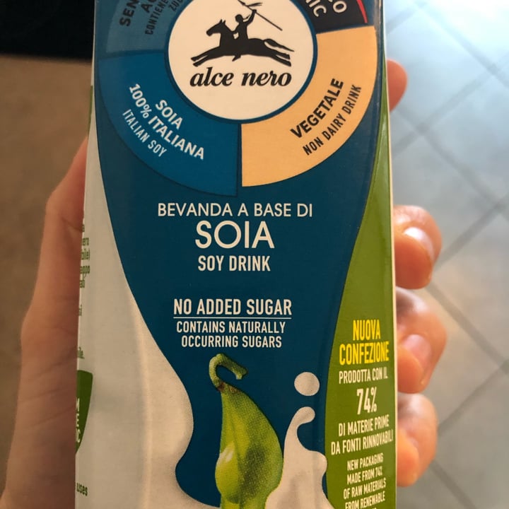 photo of Alce Nero Bevanda Di Soia shared by @veganbunny20 on  27 Nov 2021 - review