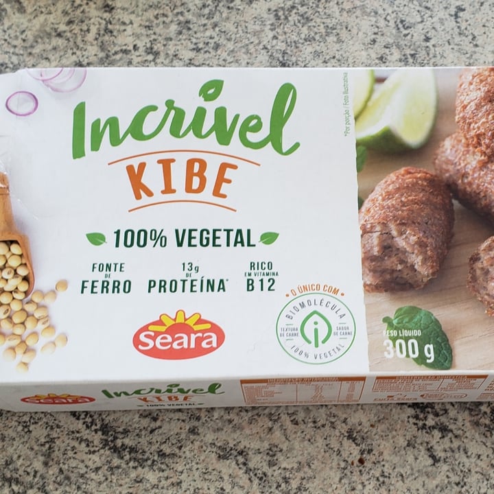 review photo of Incrível - Seara kibe shared by @angelmartoszat on 03 Dec 2022 - review
