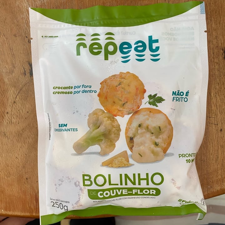 photo of repeat Bolinho De Couve-flor shared by @indiandrade on  27 May 2022 - review