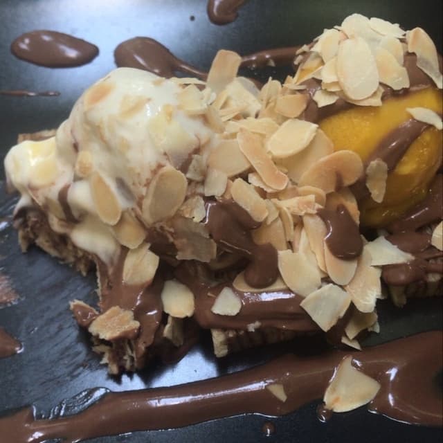 Photo of the dish “Hungarian cake with ice cream”