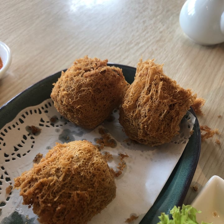 photo of Lotus Vegetarian Restaurant Veggie Scallop Yam Fritters shared by @miriamy on  29 Jan 2021 - review