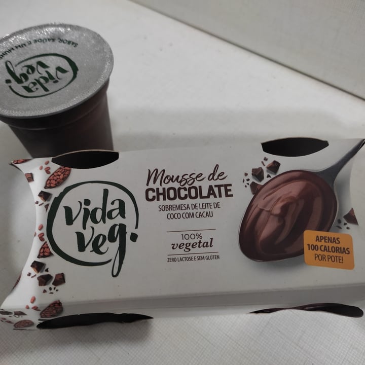 photo of Vida Veg Mousse De Chocolate shared by @nuriamarques on  20 Jun 2022 - review