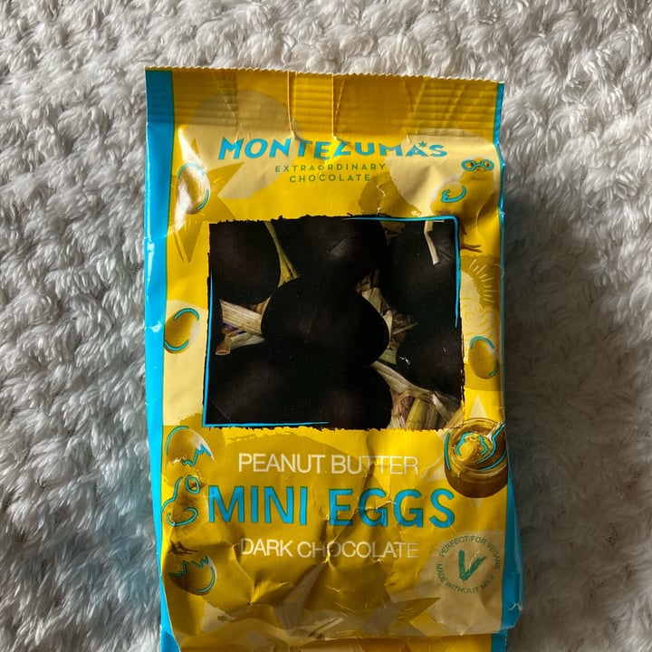 photo of Montezuma's Peanut butter mini eggs shared by @beboldandvegan on  05 May 2022 - review