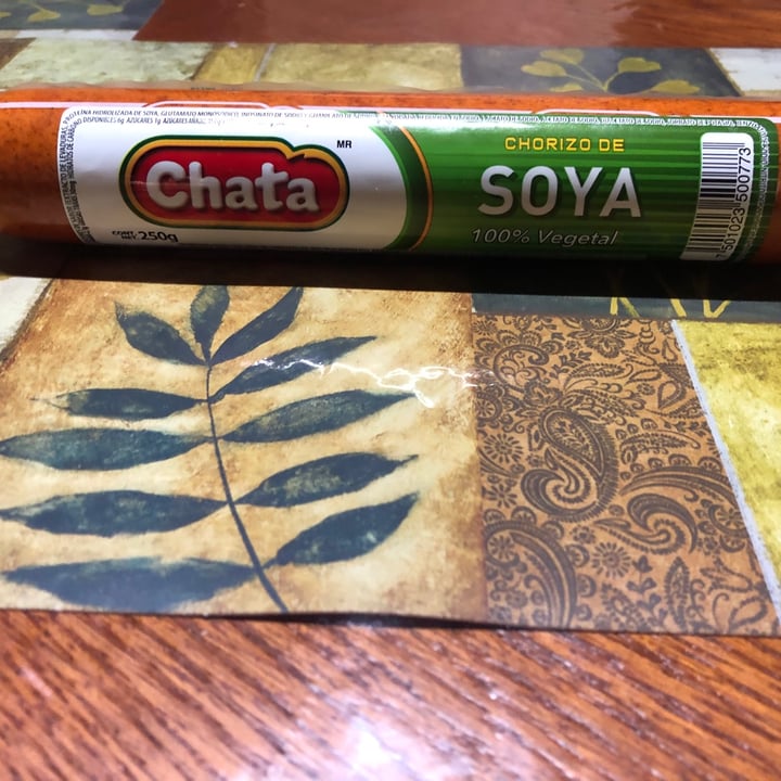 photo of La Chata Chorizo de soya shared by @isabelinzunzaa on  12 Jan 2021 - review