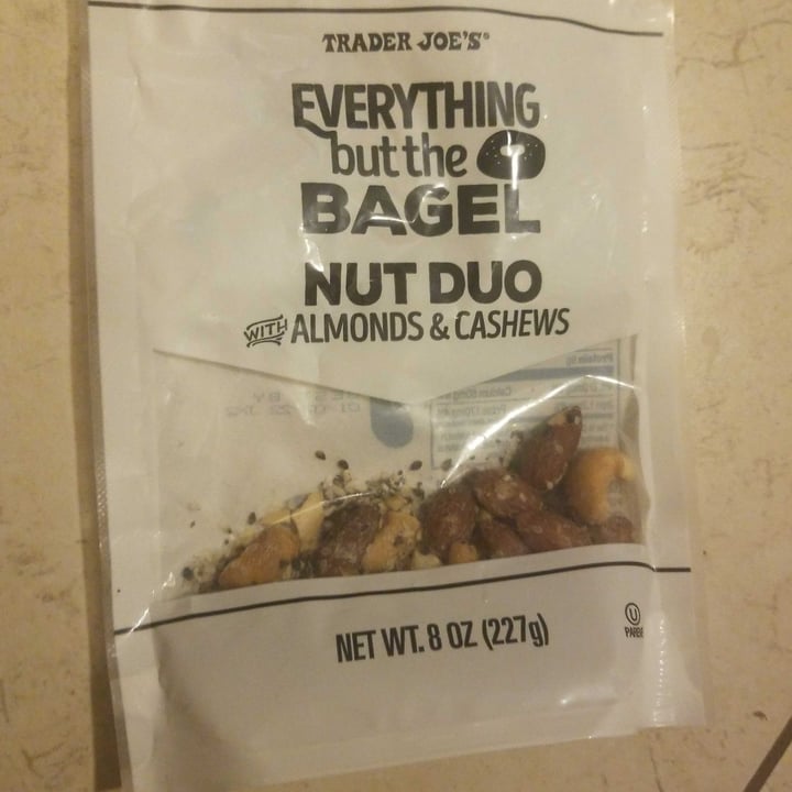photo of Trader Joe's Everything but the Bagel Nut Duo shared by @groovygreens on  15 Nov 2021 - review