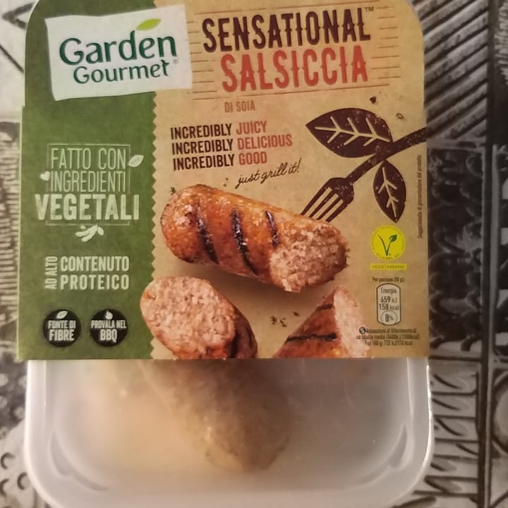 photo of Garden Gourmet Sensational Salsiccia shared by @robiarpi65 on  29 Jul 2022 - review