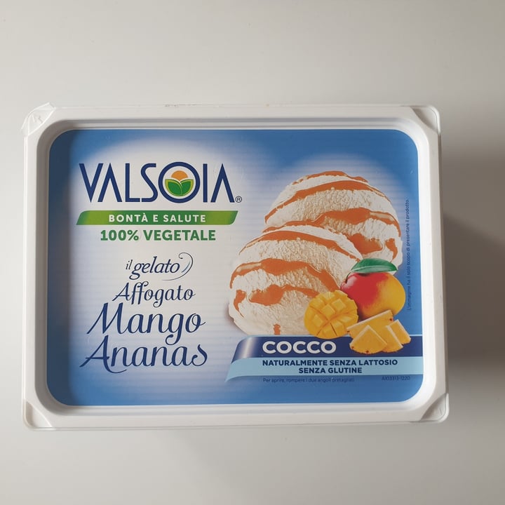 photo of Valsoia Il gelato affogato mango e ananas shared by @valentinadaferrara on  16 Jul 2021 - review