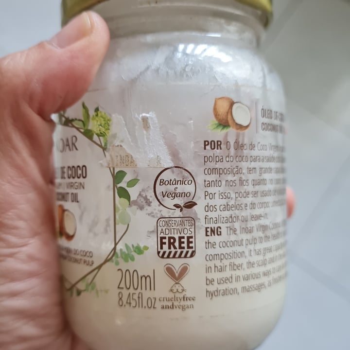 review photo of Inoar Óleo De Coco Capilar Da Inoar 🥥 shared by @gisellafadda on 11 May 2022 - review