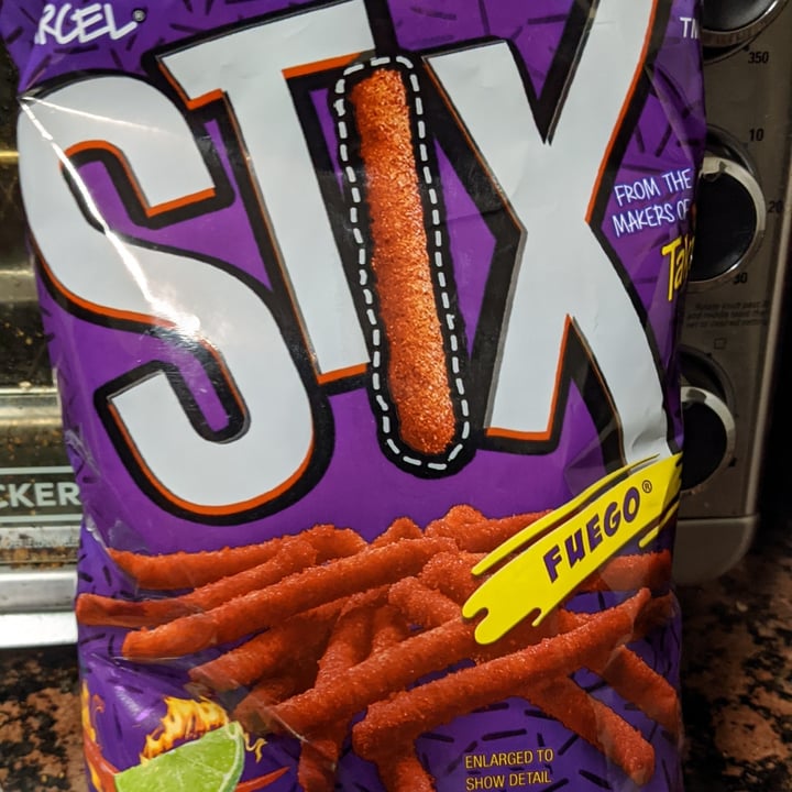 photo of Takis Stix fuego shared by @maltinej on  10 Jun 2021 - review