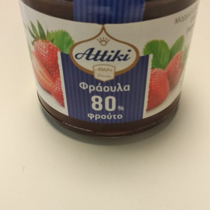 photo of Attiki Strawberry flavour jam shared by @sofia-anne on  15 Jun 2022 - review