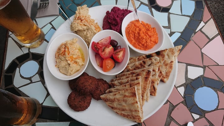 photo of Original Sin Mediterranean Restaurant Mezze Platter shared by @hollya113 on  12 Aug 2020 - review