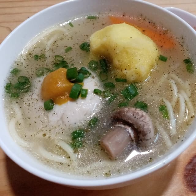 Foto do prato “Caldo sin gallina”