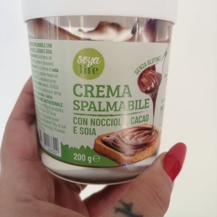 review photo of Soya life Crema spalmabile con Nocciole, Cacao e Soia shared by @violaviolet on 16 Jun 2022 - review