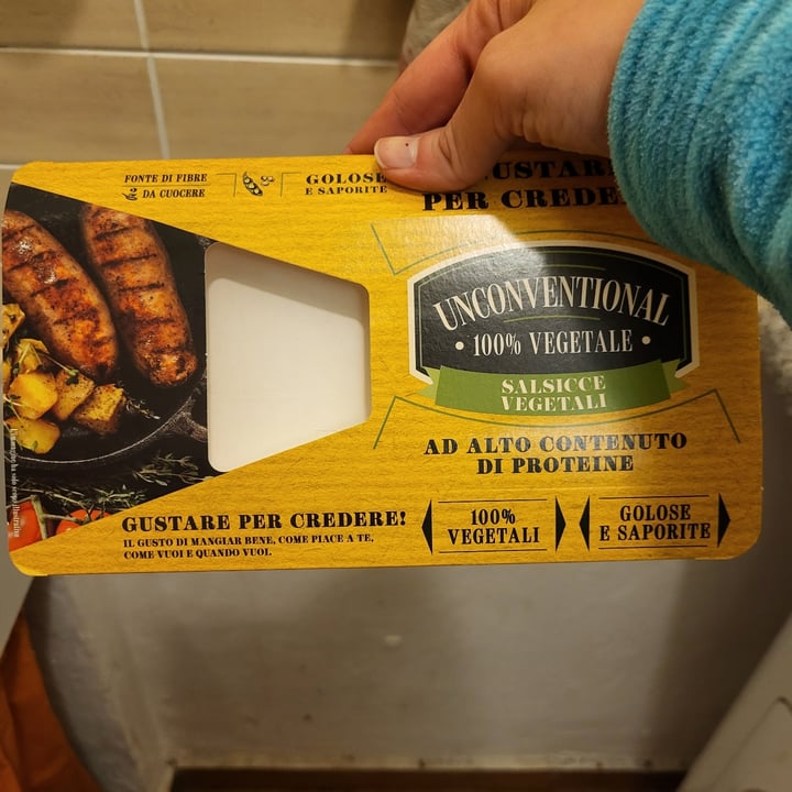review photo of Unconventional Salsicce Vegetali - Sausages shared by @valegreen on 12 Oct 2022 - review