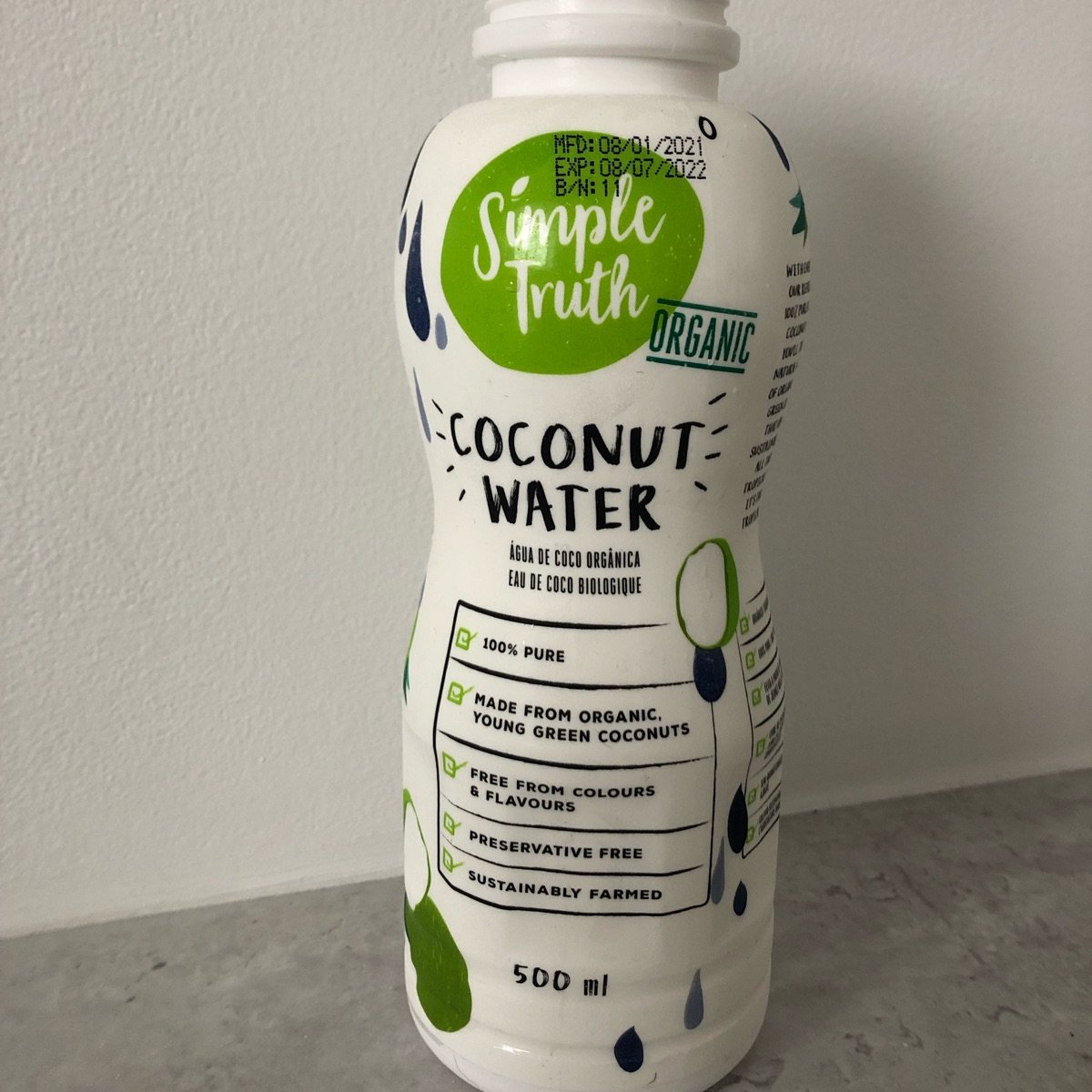 Simple Truth Simple Truth Organic Coconut Water Reviews abillion