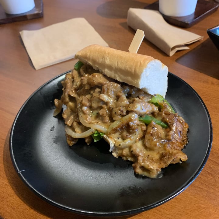 photo of Wisdom Vegan Bakery Philly Steak Sandwich shared by @cayo on  05 Nov 2022 - review