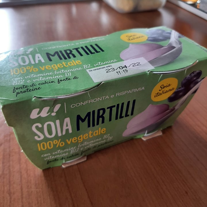 photo of U! Yogurt Mirtillo shared by @gaiofab on  03 Apr 2022 - review