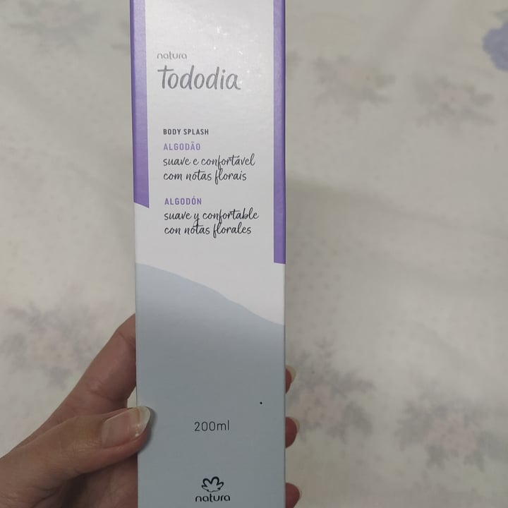 photo of Natura Body Splash Algodão shared by @meg4ever on  29 May 2022 - review