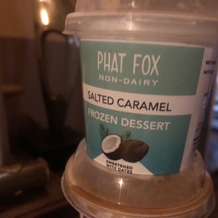 photo of Phat Fox Salted caramel frozen dessert shared by @jacaranda9 on  02 Feb 2021 - review