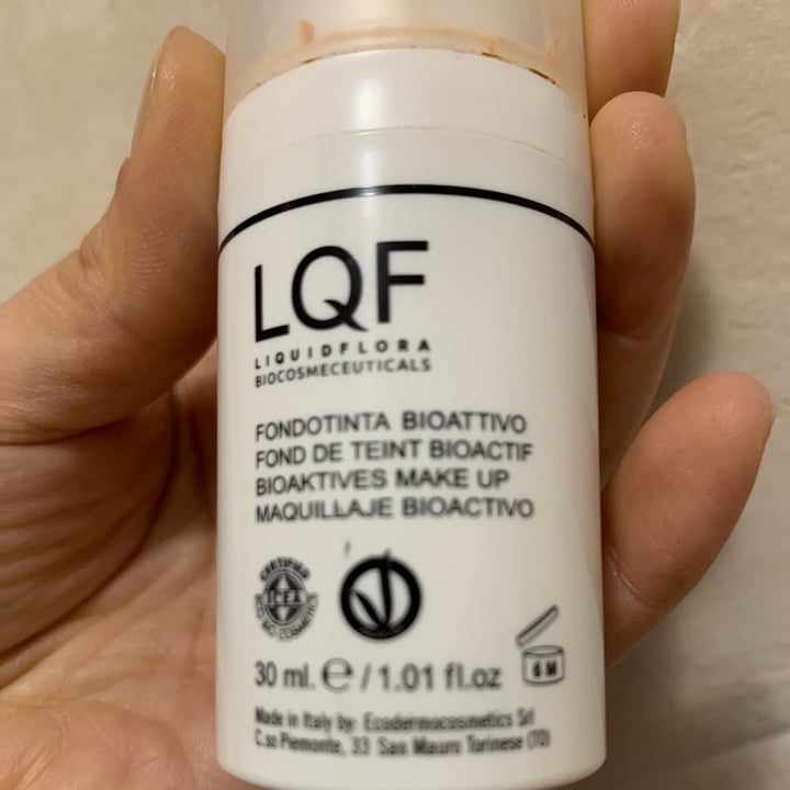 photo of Liquidflora Fondotinta bioattivo shared by @viviinmovimento on  26 Mar 2022 - review