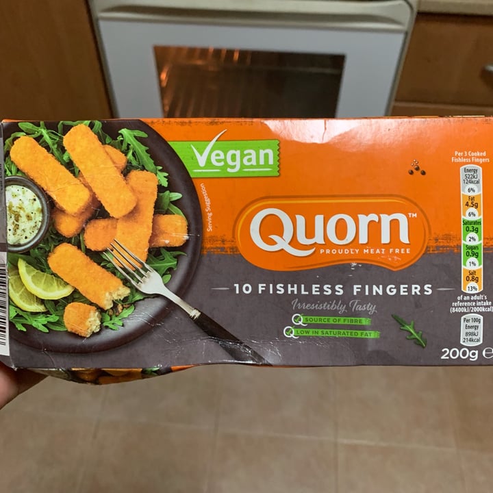 photo of Quorn Fishless Fingers shared by @jashment on  19 May 2019 - review