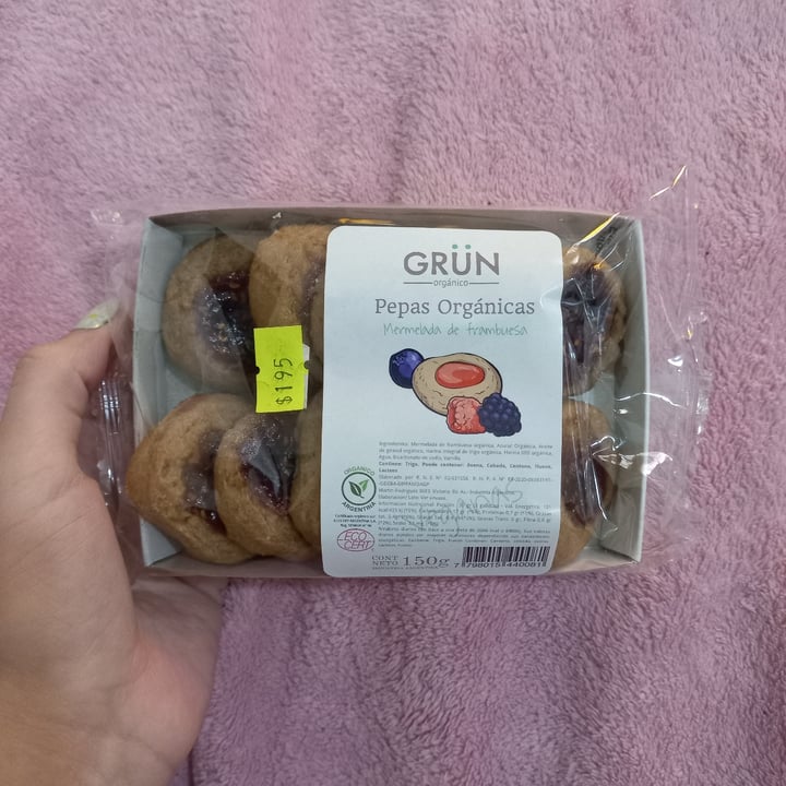 review photo of Grün Orgánico Pepas Con Mermelada De Frambuesa shared by @titosiempretito on 10 Jan 2022 - review