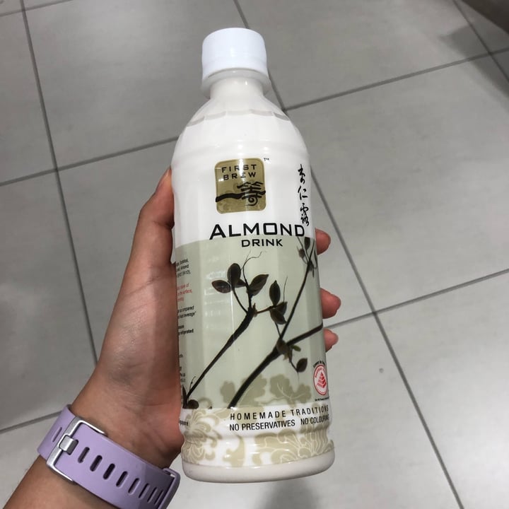 photo of First Brew Almond drink shared by @amberrr on  08 Jan 2022 - review