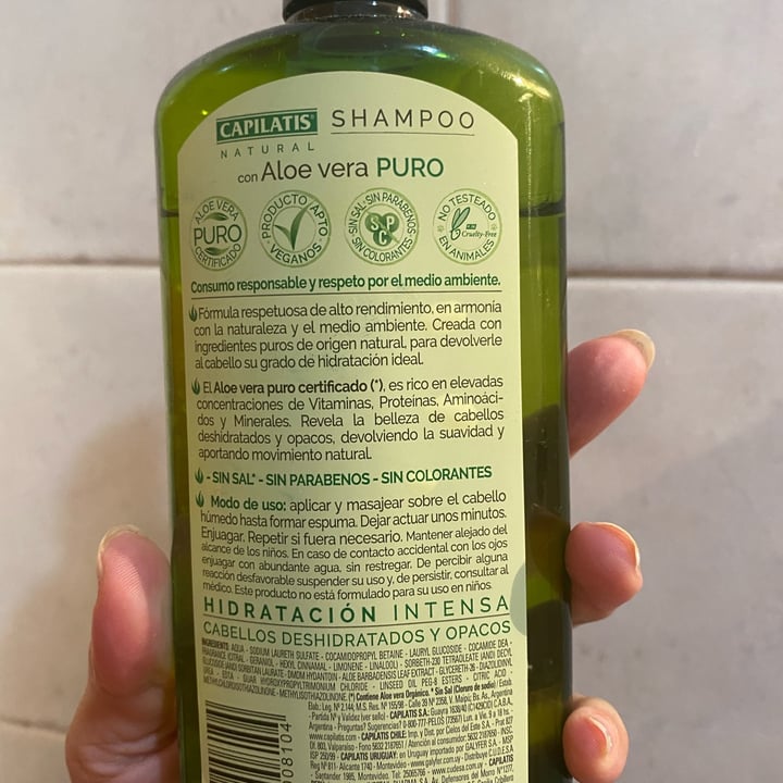 photo of Capilatis Shampoo Con Aloe Vera Puro shared by @latinee on  12 Feb 2022 - review