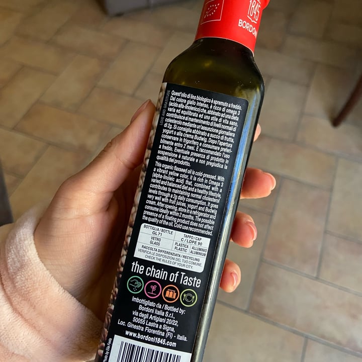 photo of Bordoni Olio di lino shared by @mel12 on  10 Apr 2022 - review
