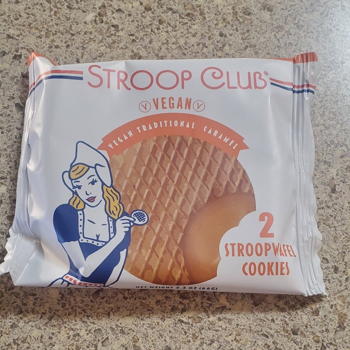 photo of Stroop Club Vegan Stroopwafel shared by @4thepiggies on  29 Apr 2022 - review
