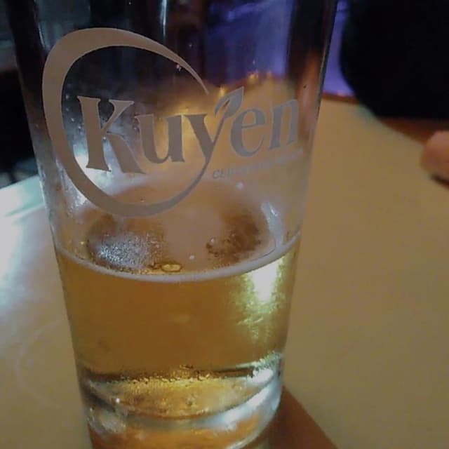 「Cerveza rubia de maracuyá」の料理の写真