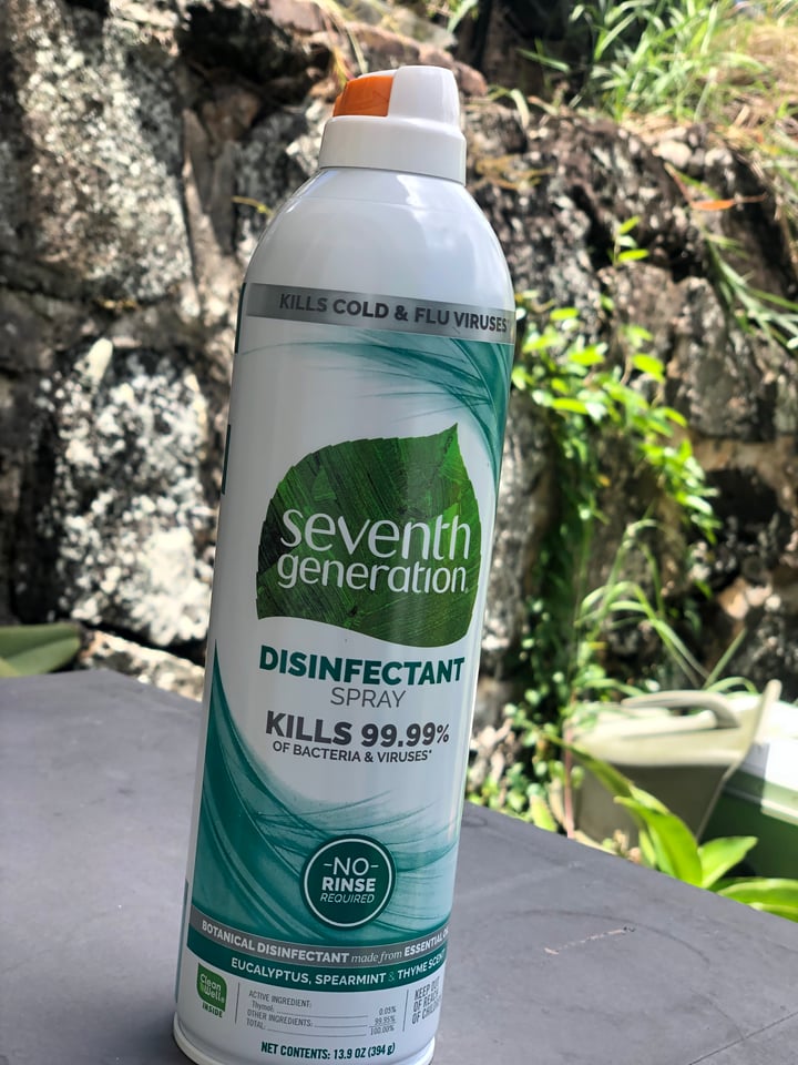 Seventh Generation Disinfectant Spray Review abillion