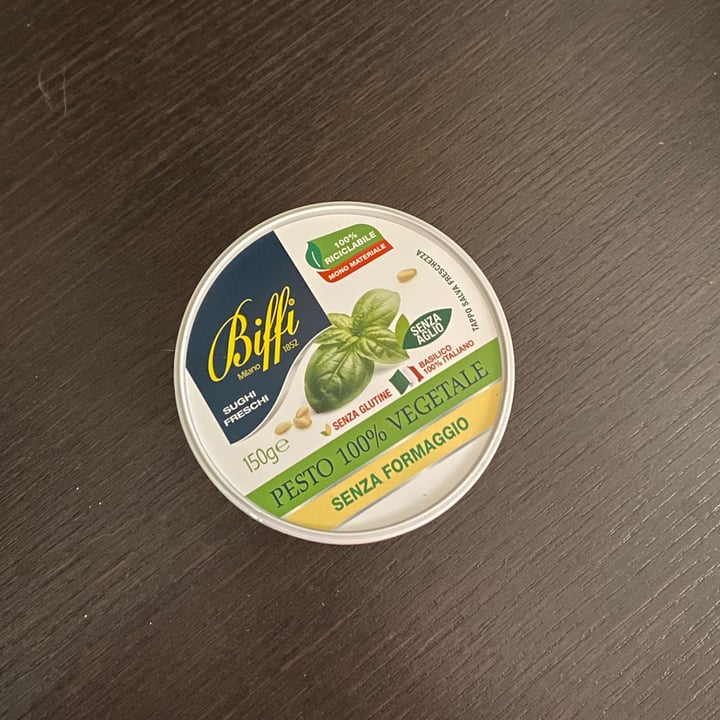 review photo of Biffi Pesto 100% Vegetale Senza Formaggio shared by @meg0408 on 04 Apr 2022 - review