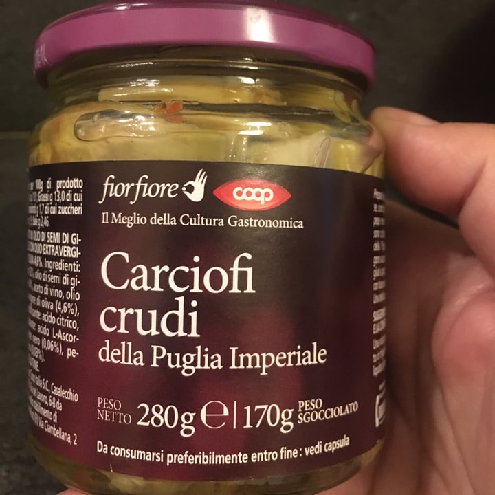 review photo of Coop Carciofi crudi della Puglia Imperiale shared by @arturino on 25 Apr 2022 - review