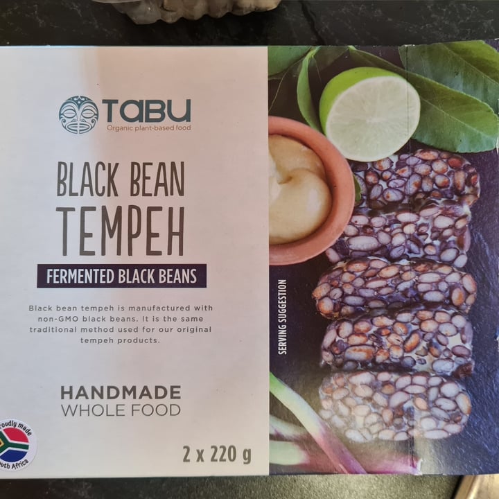 photo of Tabu Black Bean Tempeh shared by @veronicagroen on  11 Sep 2022 - review
