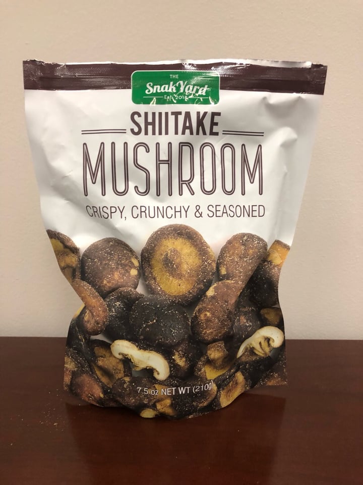 photo of The Snak Yard Shiitake Mushroom Chips shared by @joyfully on  23 Aug 2019 - review