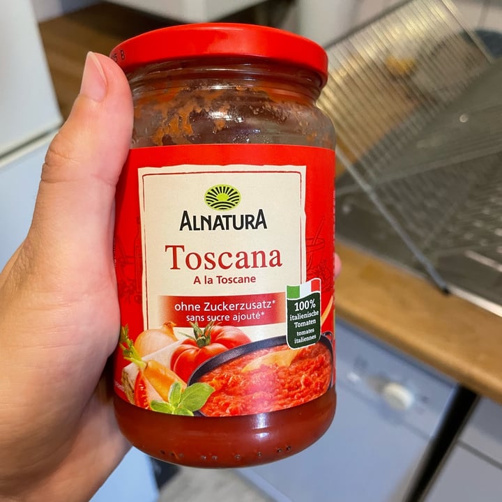 photo of Alnatura Toscana Sauce shared by @isabella123 on  22 Aug 2022 - review