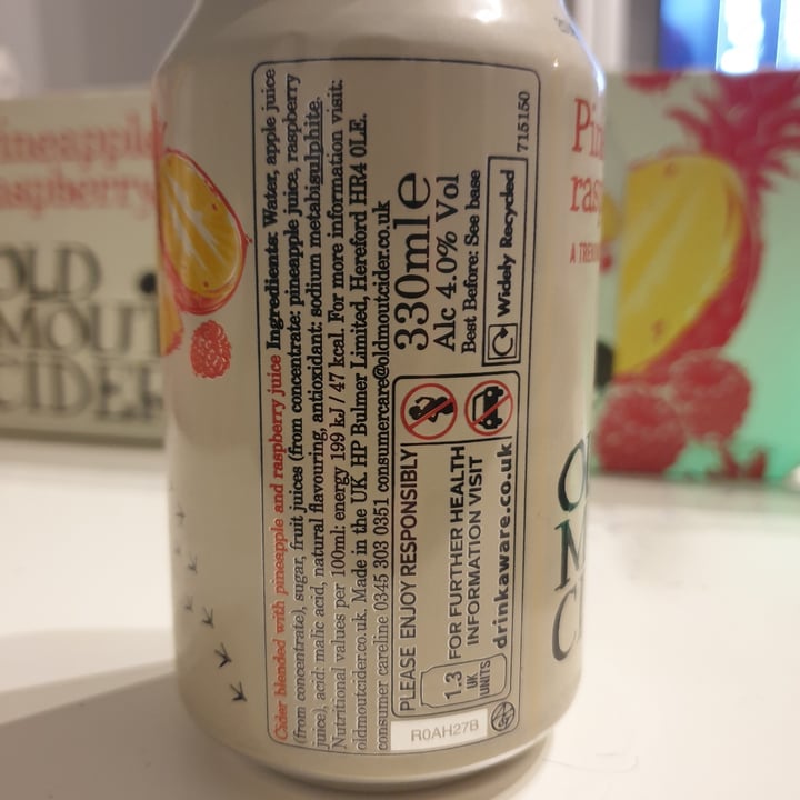 photo of Old Mout Cider Old Mout Cider shared by @mrboyle on  30 Oct 2020 - review